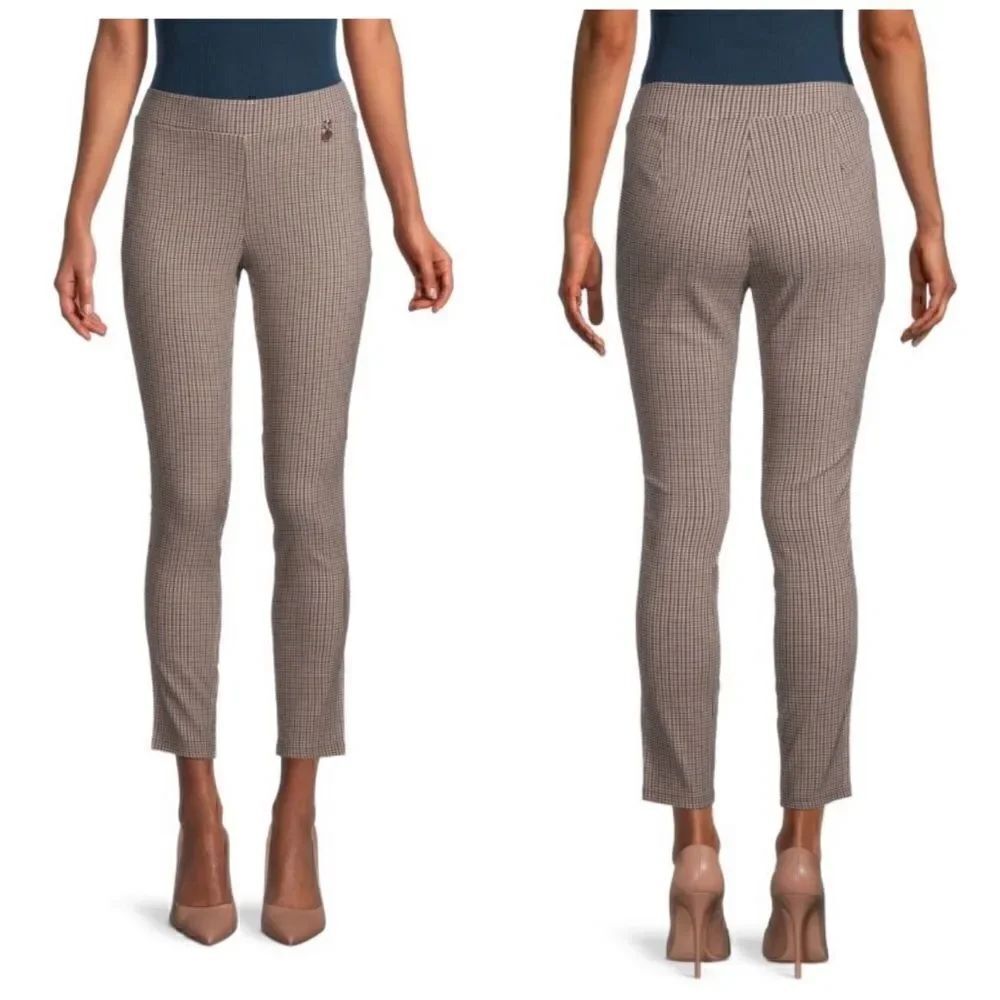 Tommy Hilfiger Black & Gray Houndstooth Pattern Legging || SZ 6